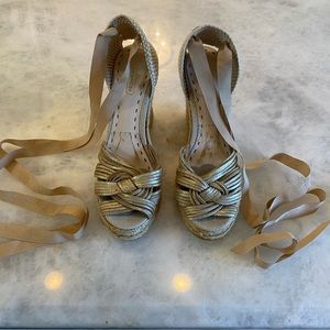 Coach platform espadrilles